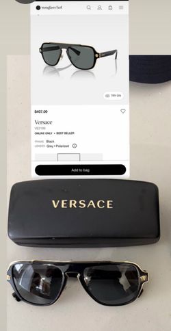 Versace sun glasses