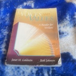 Voices And Values By Janet M. Goldstien And Beth Johnson