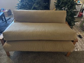 Solid Oak Wood Futon - Full Size