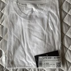 NEW Fabletics White Boxy Tee M – $44.95 Retail