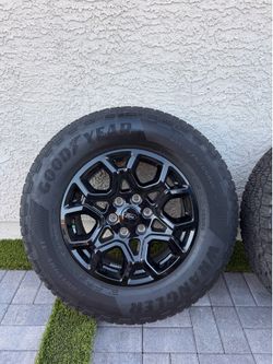 Ford F-150 and Expedition 18” Black OEM Wheels + Goodyear AT Tires — Brand New Takeoffs