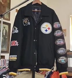 Steelers Letterman Superbowl jacket
