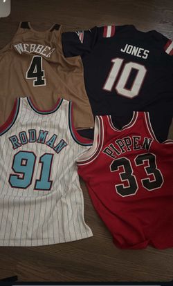 Authentic Professional NBA And NFL Jerseys