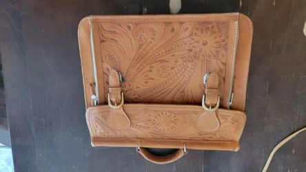 Force Ten Leather Briefcase