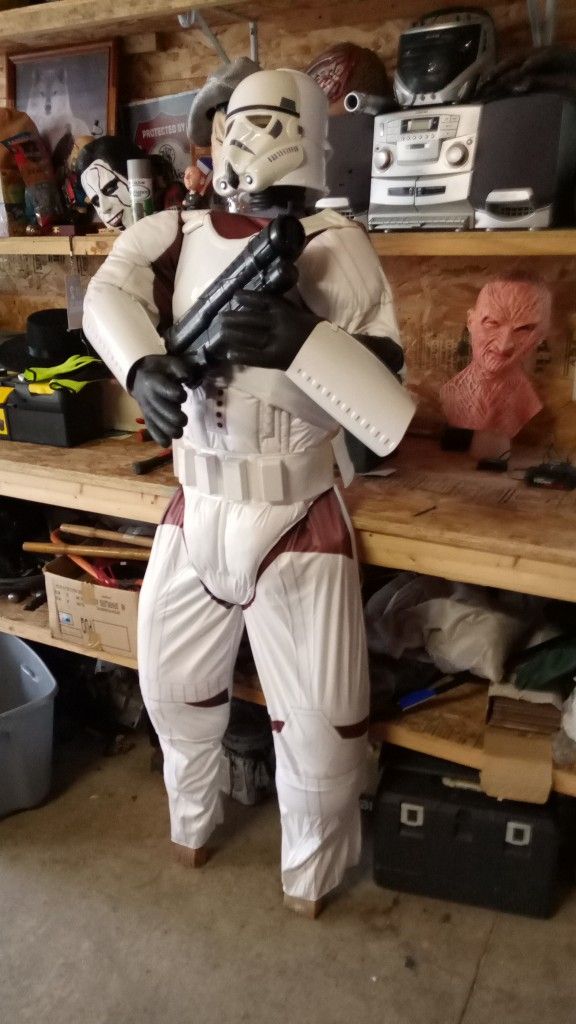 life size stormtrooper sharper image