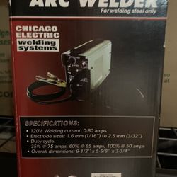 Chicago Electric 80 Amp Inverter Arc Welder