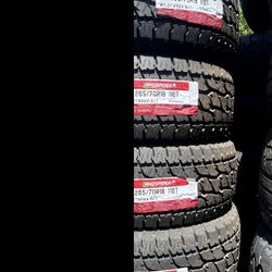 265/70/18 New Tires #4 Landspider Mount & Balance // 4 llantas nuevas todo terreno Instaladas Y Balanceadas
