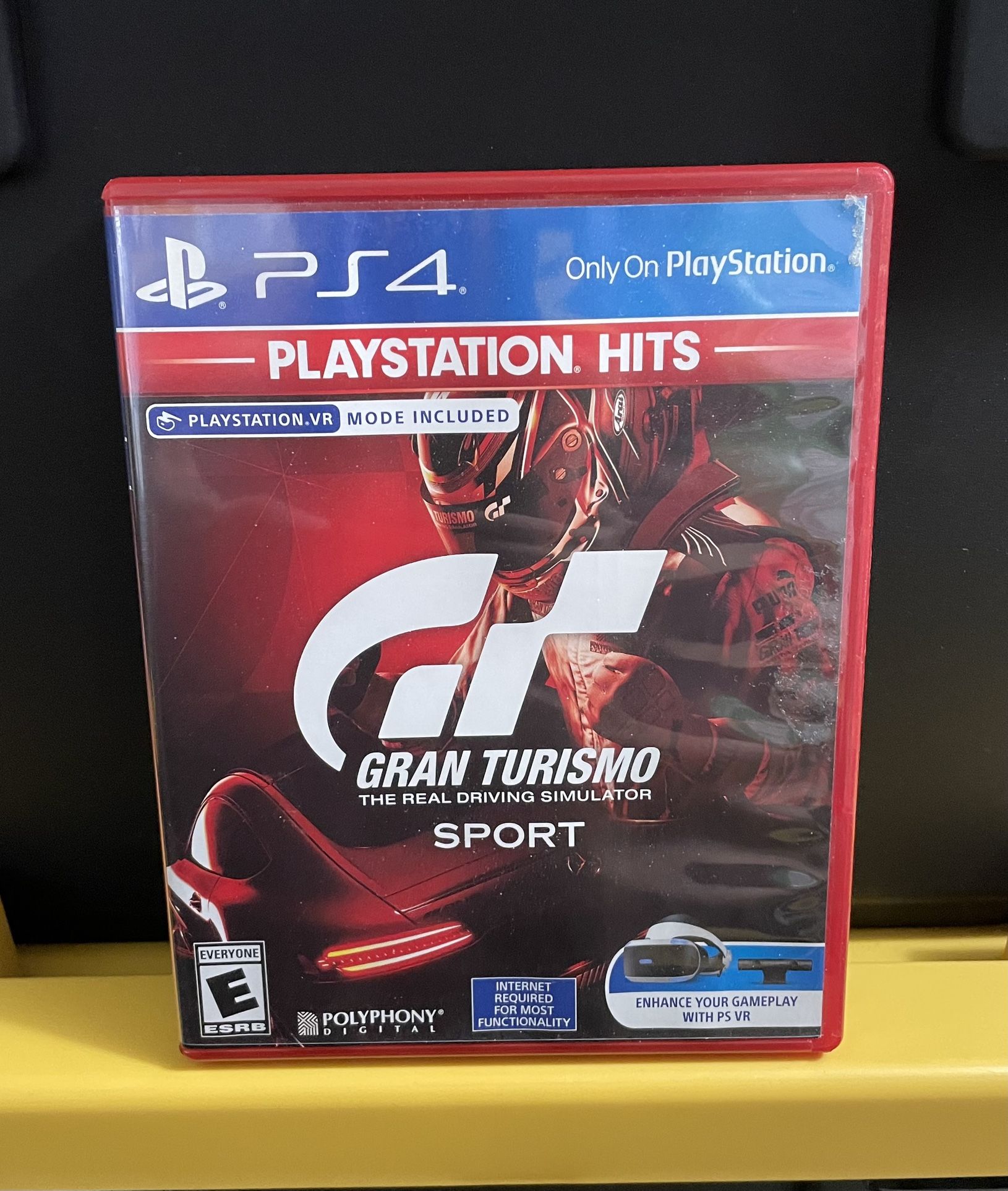 Gran Turismo Sport for Sony PlayStation 4 PS4 video game console system GT Car Racing