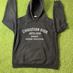 Dior "Christian Dior Atelier" Black Hoodie