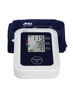 A&D Medical Essential Upper Arm Blood Pressure Monitor-White