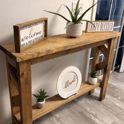 Handmade Console Table 