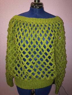 Blusa a crochet nueva