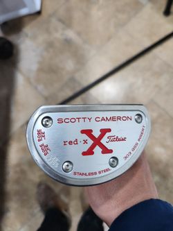 Scotty Cameron Red X Putter