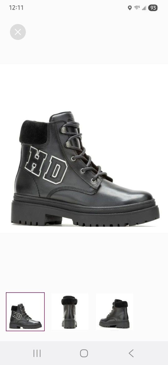 Harley Davidson Women's 120th Anniversary HD Patch Boots