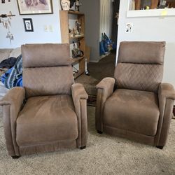 Matching Power Recliners