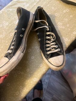 Men’s Black converse size 12