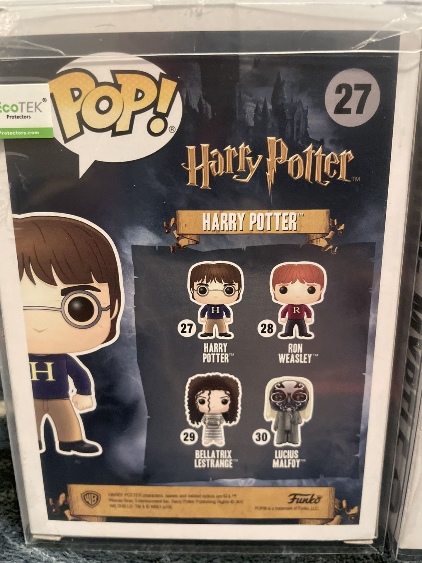 Harry Potter Exclusive Funko Pop Lot 2 Moaning Myrtle #27 #61 Glow