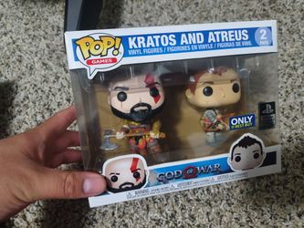 Kratos and atreus Funko pop