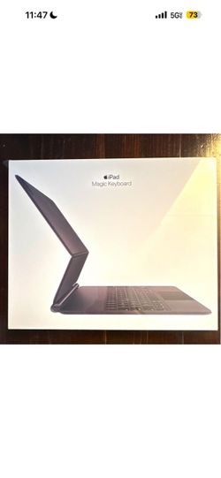 Apple iPad Magic Keyboard 12.9in Black w/ Touchpad USB-C Brand New Wrapped
