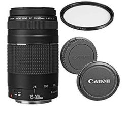 Canon Ef 75-300mm “telephoto Lens”