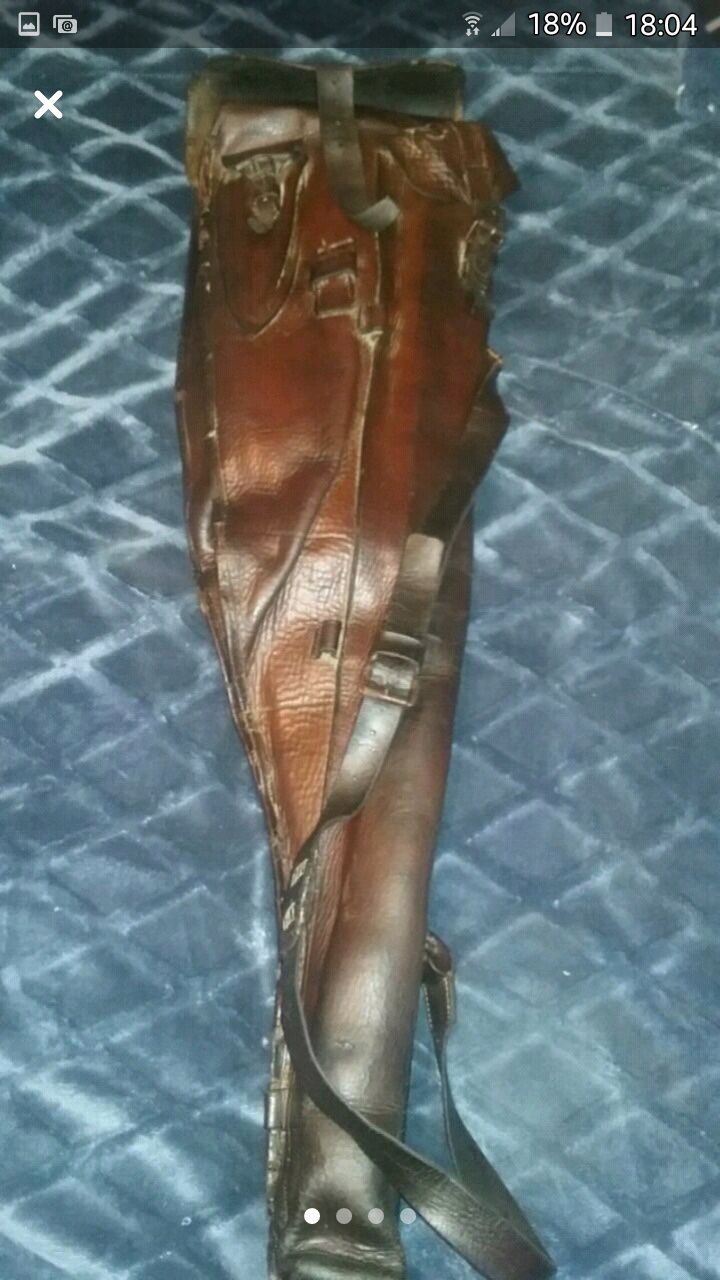 Vintage Leather Scabbard
