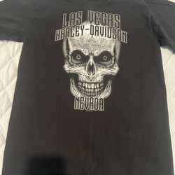 2 small size Harley Davidson long sleeve T-shirts