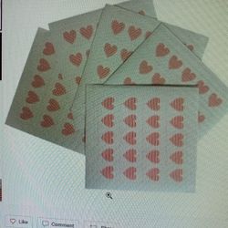 500 mabe Of Hearts Stamps 2020 Forever Postage Stamps USPS