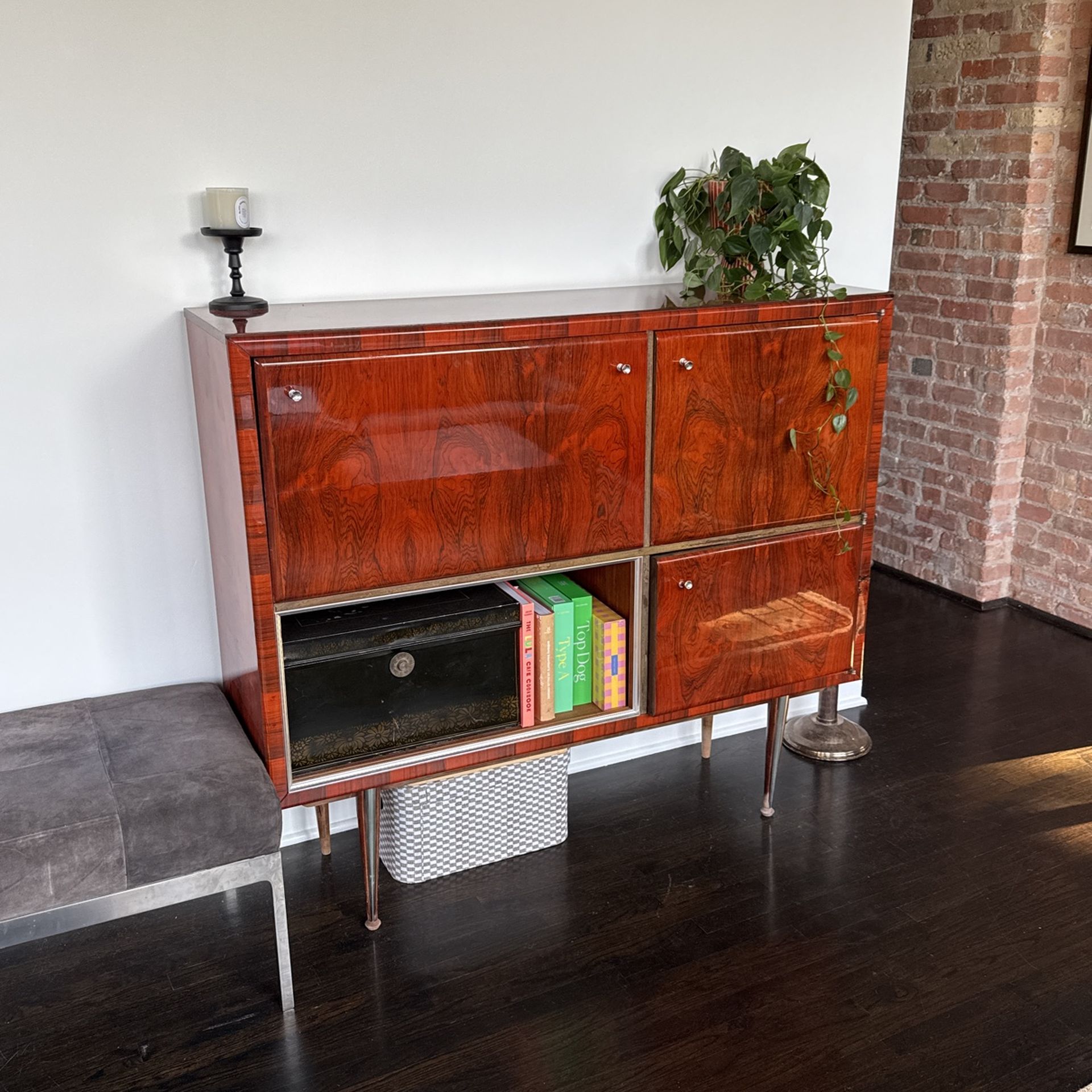 Rosewood Bar/Cabinet