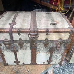 Antique Steamer Trunk