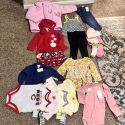 New Baby’s Clothes Size 0-6,6-9,9,12 Months All For 35$