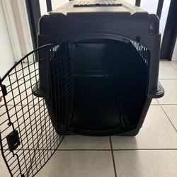 Petmate Large Breeds Dog Kennel, Various Sizes, Dark Gray/Black, Made in USA