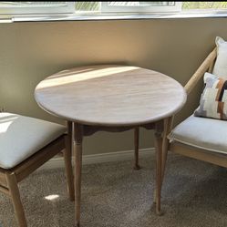 Oak Wood Small Dining Table