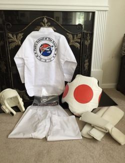 FREE Tae Kwon Do Sparring Gear & Uniform