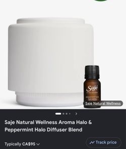 Saje Aroma Halo Oil Diffuser