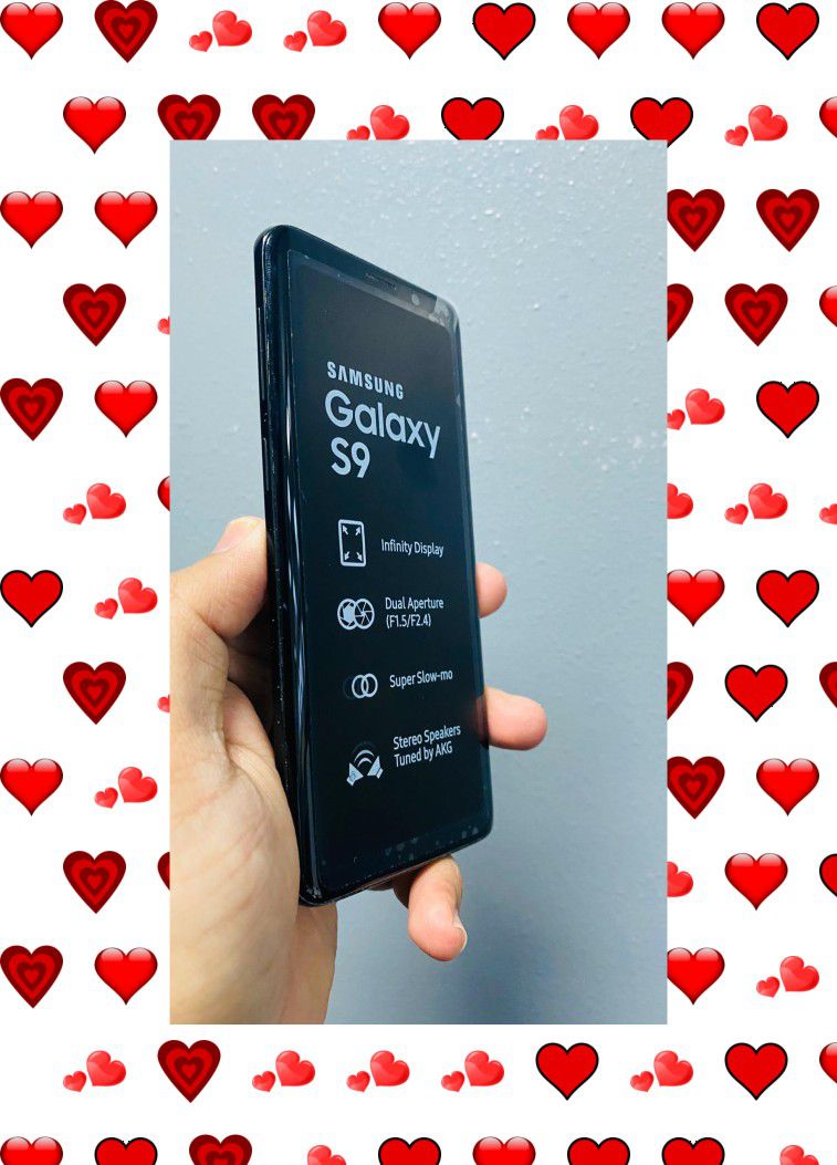Samsung S9 64gb Unlocked Finance for 0 Down, No Credit needed