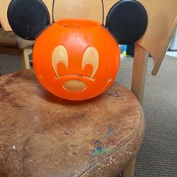 Mickey Mouse Halloween Bucket 