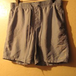 Lot Of 3 Men's Exercise Gym Sport Shorts; Size 32-34 stretch Waist Band 