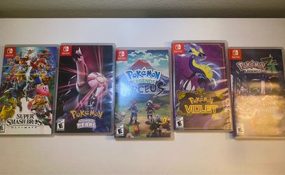 nintendo switch games (pokemon)