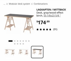 Desk beige top