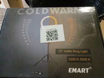 10" selfie ring light