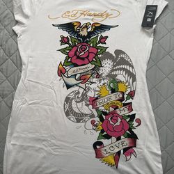 Ed Hardy T-Shirt Mini Dress