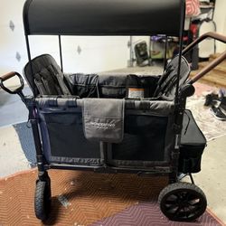 Wonderfold W4 Luxe Quad Stroller Wagon Pencil