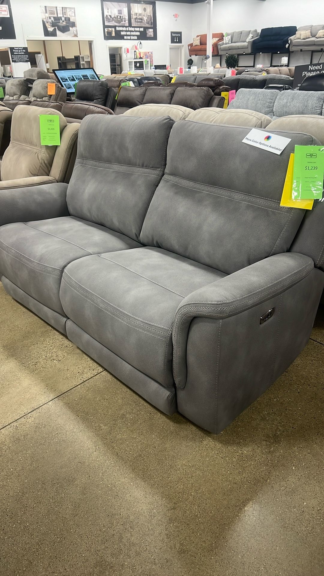 Pwr Reclining Sofa