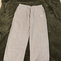 Open leg Nike sweatpants