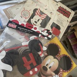 Mickey party supplies