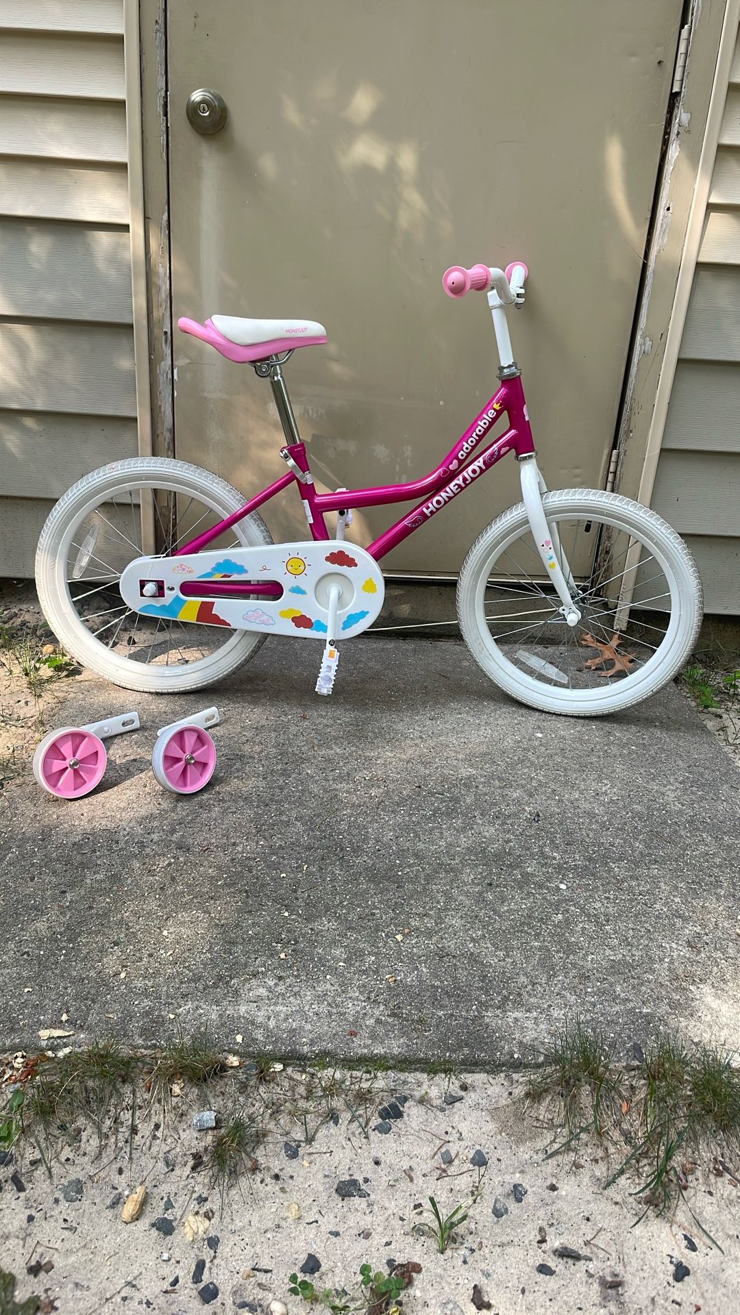 Girls/Female Kids bike With Detachable Training Wheels