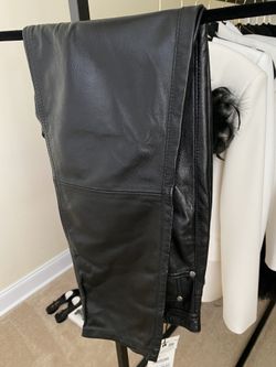 Zara Men’s 100% real leather pants, size 38.