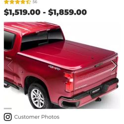 2011 Silverado Red Bed Cover 