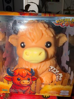 Viral Highland cow squishy