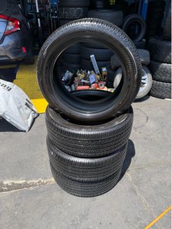 18”inch tires 225/50/18 BRIDGESTONE TURANZA EL450 RUNFLAT